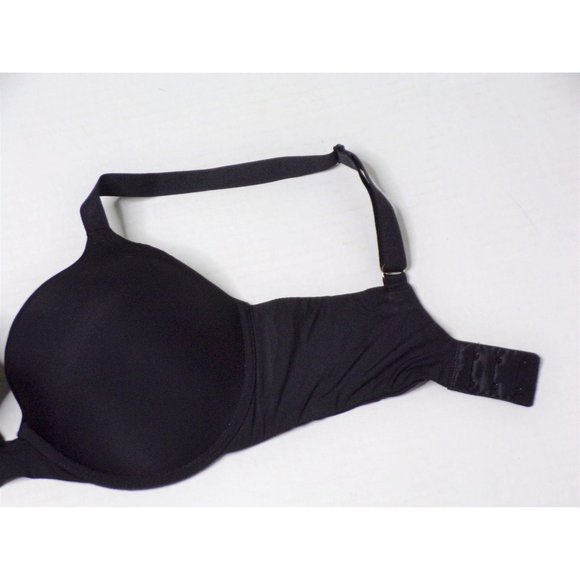 🆕 NATORI Minimal Contour UW Push Up Convertible T-Shirt Bra Black 34DD #727229 - Picture 10 of 12